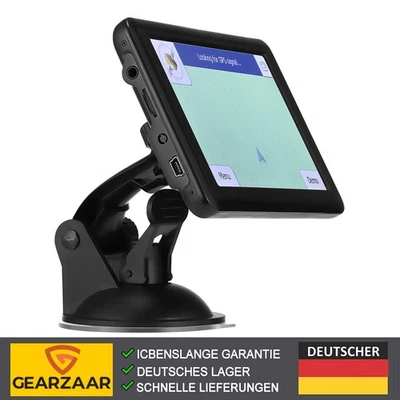 Auto Navigationsgerät GPS Auto LKW PKW 5 Zoll Karten Update Navigation 8G+128MB - Bild 1 von 4