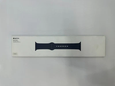 NEW Genuine Apple Watch Sport Band 316L Stainless Steel Pin (38mm) MIDNIGHT BLUE - Image 1 of 2