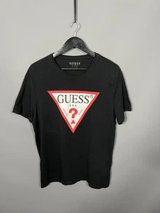 GUESS T-Shirt - Size XL - Black - Great Condition - Men’s - Picture 1 of 4