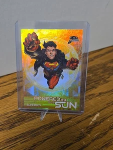 2025 Fleer Brilliants Superman Powered By The Sun Superboy Gold PS-4 SP 🔥👀 - Picture 1 of 2