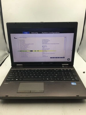 HP PROBOOK 6570B - BOOTS TO BIOS  - INTEL I5 3230M - 4GB RAM - READ DESC- BB - Image 1 of 4