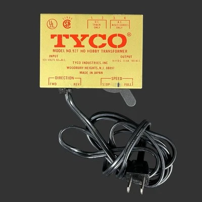 Vintage Tyco HO Hobby Transformer Model No.927 Input 120V 60~A.C Made In Japan - Image 1 of 4