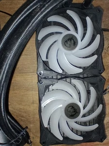 MSI MAG CORELIQUID AIO C280 Liquid CPU Cooler, 280mm Radiator, Dual 120mm Fans - Afbeelding 1 van 8