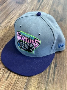 Herren Vancouver Grizzlies Basketball SnapBack Mütze New Era 9Fifty grau lila NBA - Bild 1 von 6