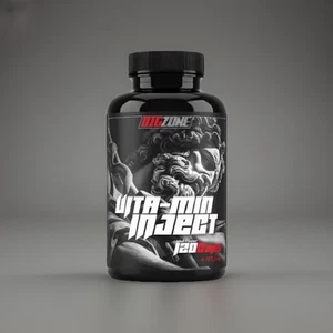 Multivitamin Komplex 120 Kapseln – Big Zone Vita-min Inject – mit Mineralstoffen - Bild 1 von 1