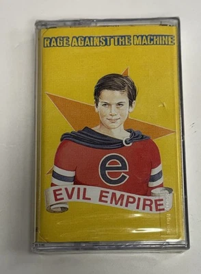 RAGE AGAINST THE MACHINE - EVIL EMPIRE (1996) CASSETTE SEALED MADE IN TURKEY - Image 1 of 2