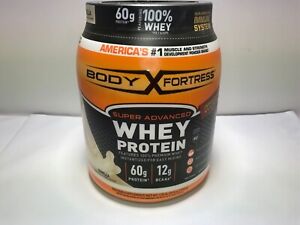 Body Fortress Whey Protein Powder Vanilla Strong Muscles Post-Workout Beverage