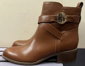 Tommy Hilfiger Women’s Diyana Ankle Boot Size: 6M Color: Brown New No Box - Picture 1 of 11