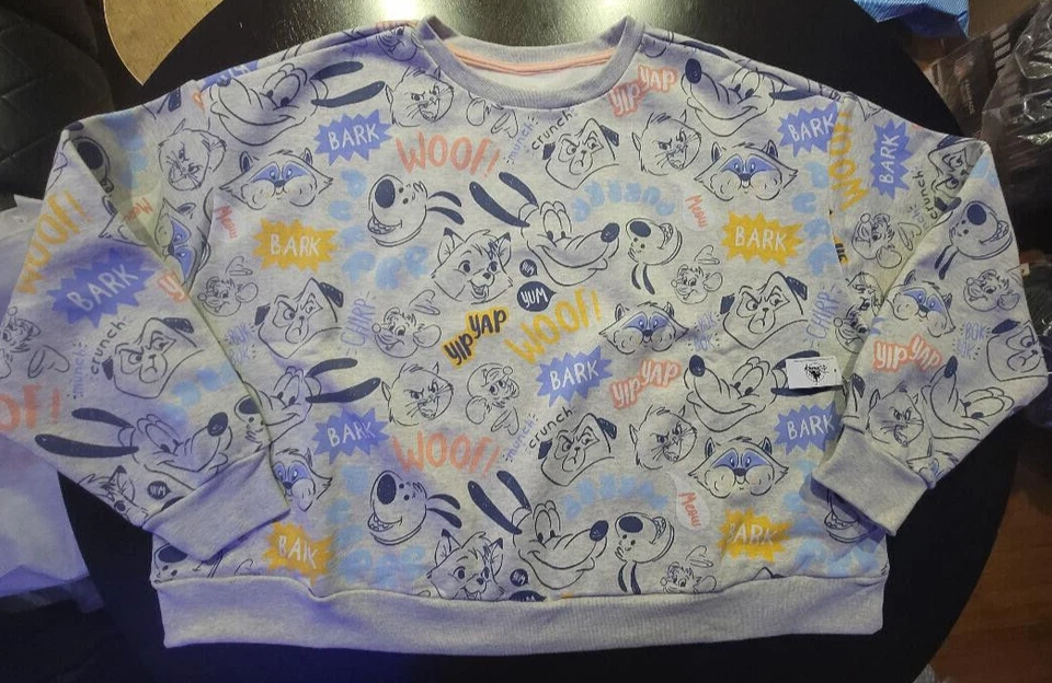 Disney Critters Women's Pullover Sweatshirt Size 1X