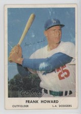 1962 Bell Brand Los Angeles Dodgers Frank Howard #25