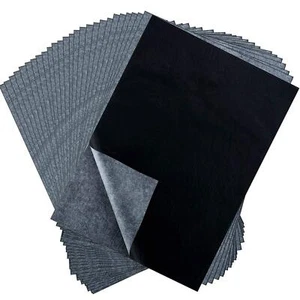 100 Sheets Carbon Transfer Paper Black Tracing Paper for Wood, Paper, Canvas - Picture 1 of 7