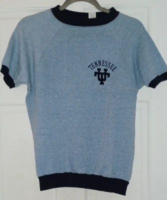 Sudadera Vintage Años 60 Manga Corta Timbre Dos Tonos Talla Med EE. UU. Foto 1 de 4