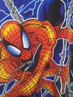 Vintage 2001 Marvel Comics Spider-Man Comic Button Up All Over Print Shirt LG