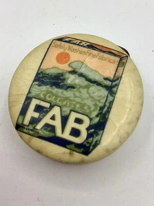 Vintage Advertising Colgate Bakelite Tap Measure Fab Fabric Wash C1930/40 Craft - Picture 1 of 13