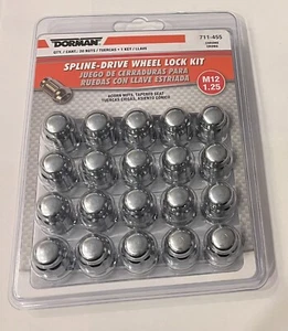 Dorman 711-455 Wheel Lock Kit 20 Pack ~ M12 1.25 Acorn Nuts - Picture 1 of 2