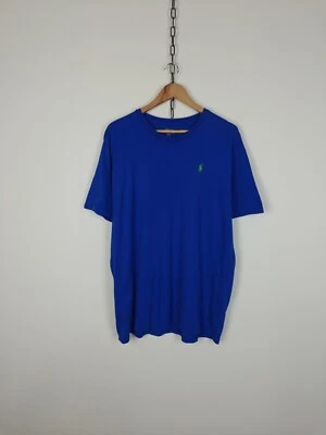 Camiseta Polo Ralph Lauren Pequeña Logo Cuello Redondo Azul XXL Foto 1 de 4