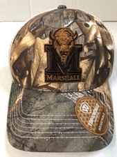  TOP OF THE WORLD MARSHALL UNIVERSITY REAL TREE MESH BACK MEN'S ADJUSTABLE HAT