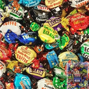 Walkers Nonsuch Surtido Toffees & Eclairs Pick N Mix Caramelo Golosina de Navidad 250 g-5 kg - Imagen 1 de 6