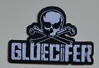 Gluecifer   Skull Logo Cut Out   92 Cm X 65 Cm   Patch   165260