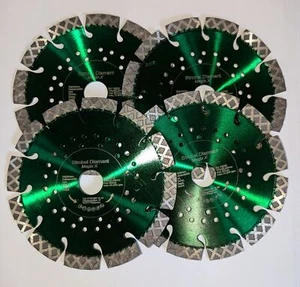 4 X Hoja Diamantada Ø 150 para Baier Bdn 466 463 453 452 Hormigón Disco de Corte - Imagen 1 de 3