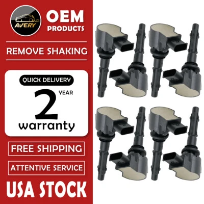 8X OEM Quality Ignition Coil For Mercedes-Benz G550 GLK350 Dodge Sprinter UF535 - Image 1 of 4