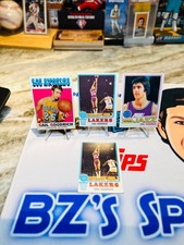 GAIL GOODRICH 4 CARD 1970'S VINTAGE! LOS ANGELES LAKERS UTAH JAZZ