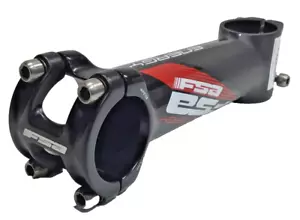 FSA Energy Alloy Road-MTB Stem 31.8mm Clamp +/- 6° 1-1/8" Steer 130mm Black Red - Picture 1 of 6