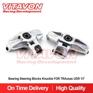 Vitavon Udr CNC Alu7075 Front Steering Knuckle for TRAXXAS UDR 1/7 - Picture 1 of 17