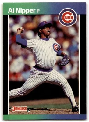 1989 Donruss Al Nipper b Chicago Cubs #394 - Image 1 of 2