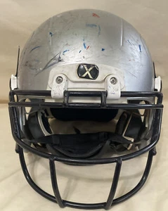 Casque de football Xenith X2 - Youth Medium YM Reg - Argent avec masque facial noir 2013 - Photo 1 sur 12