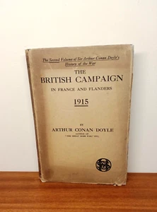 Die britische Kampagne in Frankreich und Flandern 1915 Conan Doyle mit STAUBJACKE - Bild 1 von 3