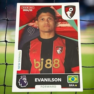 Panini Premier League 2025 Fußball Sticker Nr.47 Evanilson - Picture 1 of 1