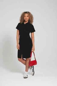 Bench Womens Perse Dress - Black / UK 14 - Picture 1 of 5