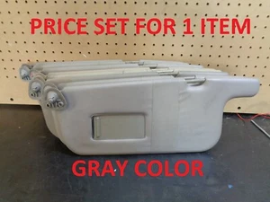 TOYOTA COROLLA PRIZM 1998 TO 2002 DRIVER SIDE GRAY SUN VISOR - Picture 1 of 12