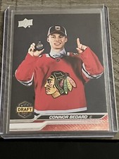 Connor Bedard 2023-24 Upper Deck Series 1 First Overall Draft Pick Card #SP-1