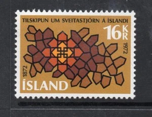 ICELAND MNH 1972 SG494 CENTENARIO DE LAS LEYES MUNICIPALES ISLANDESAS - Imagen 1 de 1