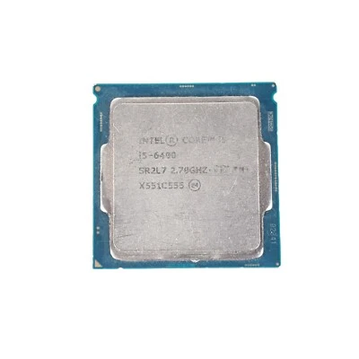 Intel Core i5-6400 Processor SR2L7 2.70 Ghz Socket LGA1151 Desktop CPU E6114 - Image 1 of 4