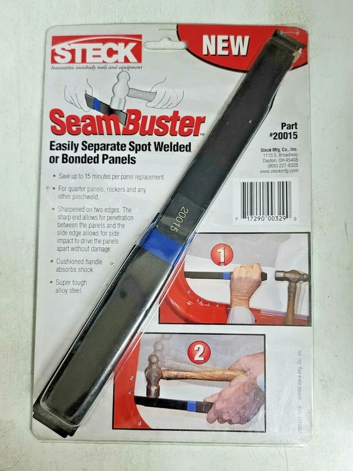 Steck Seam Buster Spot Weld Cutter Chisel Tool #20015 - Image 1 of 1