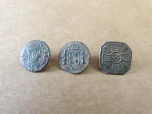 COLECCION MIY RARA BOTONES ANTIGUOS DE BRONCE - Imagen 1 de 9