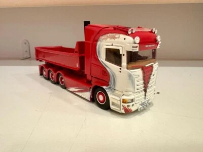 Tekno truck models, Scania R Streamline Highline Asfalt Tipper , GLEN JOHNSSON - Image 1 of 4