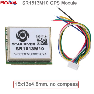 SR1513M10 GPS Glonass Receiver Module 15x13x4.8mm for Arduino Flight Control - Image 1 of 4