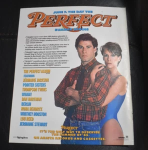 Perfect full page soundtrack ad  rock and roll trade magazine  Jamie Lee Curtis - Picture 1 of 1