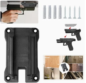 Supporto magnetico per pistola per caccia e tiro all'aperto inclusi 3 magneti - Foto 1 di 2