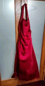 Vestido de novia rojo davids talla 2 - manzana - dama de honor - Imagen 1 de 4