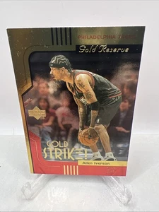 Allen Iverson~ 1999-00 Upper Deck Gold Reserve #GS11  Gold Strike! - Picture 1 of 2