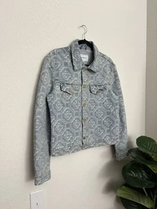 Casablanca Paris Tennis Club Monogram Jacquard Jeansjacke - Bild 1 von 16