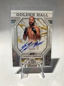 2024 Topps Royalty UFC Golden Hall Donald Cerrone AUTO w/ BMF INSCRIPTION! /99 - Picture 1 of 2