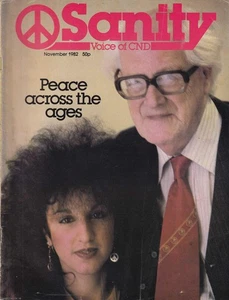 SANITY, THE VOICE OF CND. NOVEMBER 1982. - Picture 1 of 1