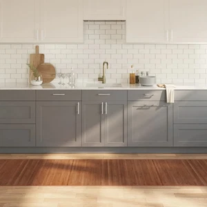 Alfombra rectangular Vidaxx 80x400 cm marrón bambú - Imagen 1 de 1