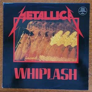 Metallica Whiplash 1984 1st US Press Silver Labels LP VG+/VG+ CLEAN Megaforce - Picture 1 of 15